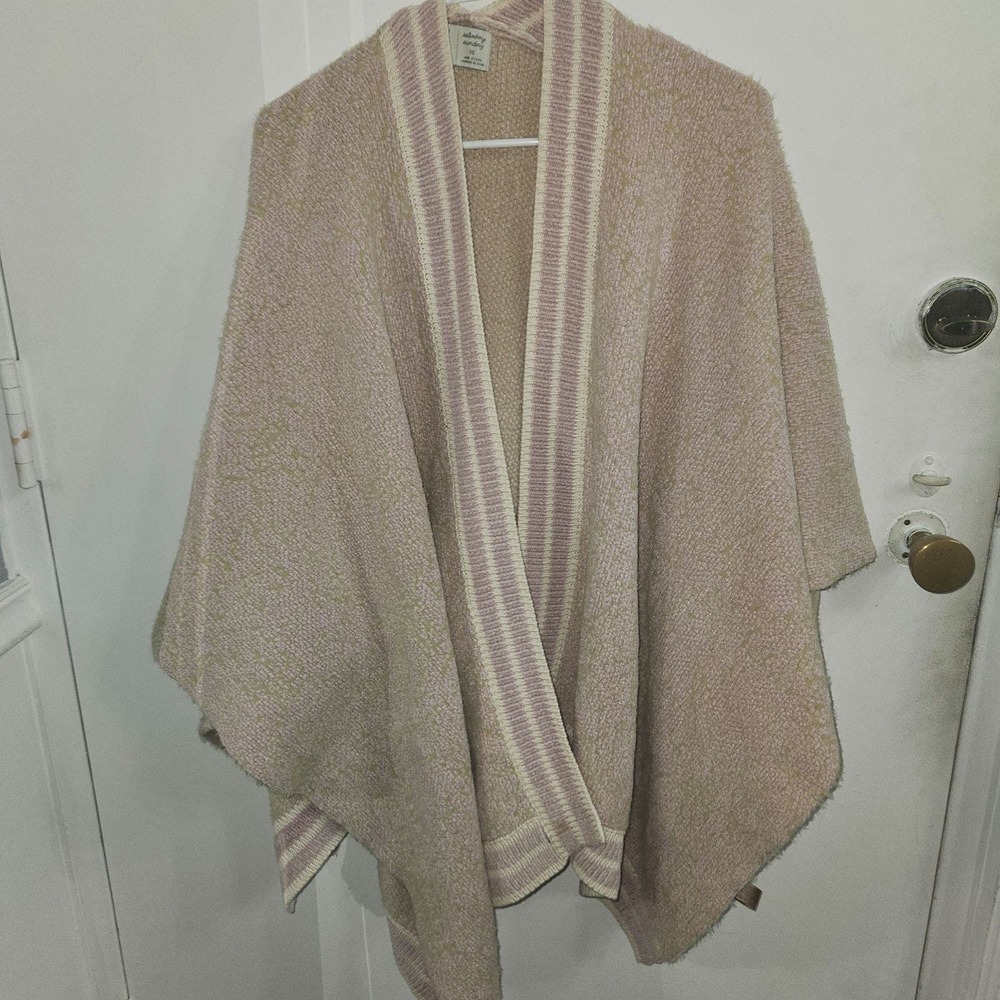 Anthropologie saturday sunday cape open shawl poncho One size